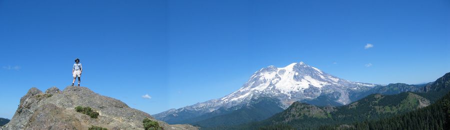 Mount Beljica and Mount Rainier