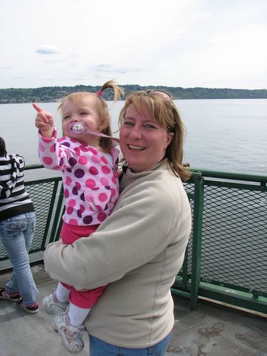 Lily's First Ferry Ride