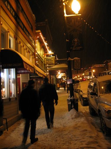 Nightlife on Main Street