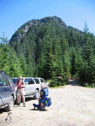 Mount Beljica and Trailhead