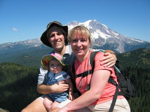 Family on Summit