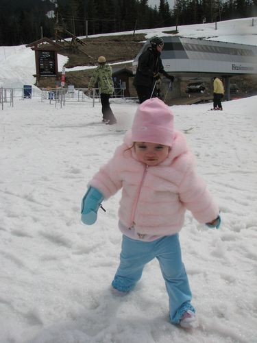 Wishing She Had Skis