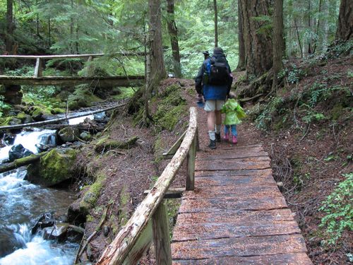 Starting the Hike