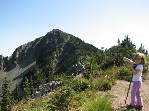 Approaching Dege Peak