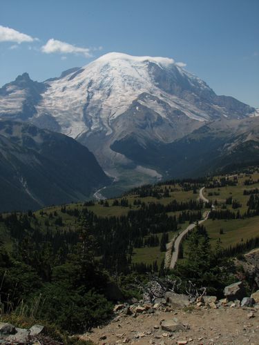 Mount Rainier From Dege Peak