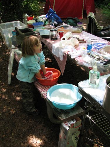 Helping Clean Up