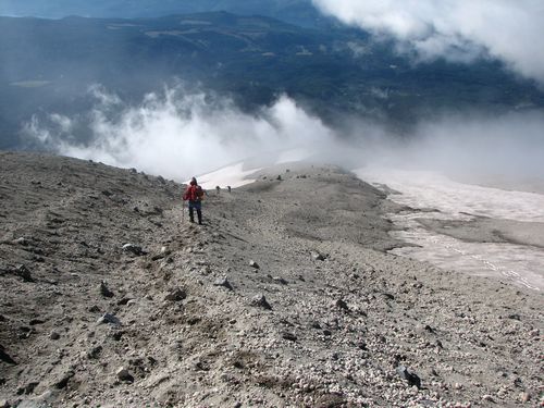 Heading Down