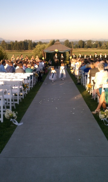 Tossing Flowers