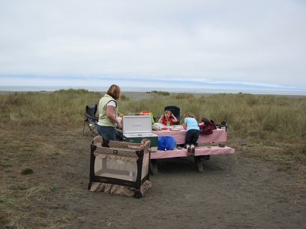 Gold Bluffs Beach Campground