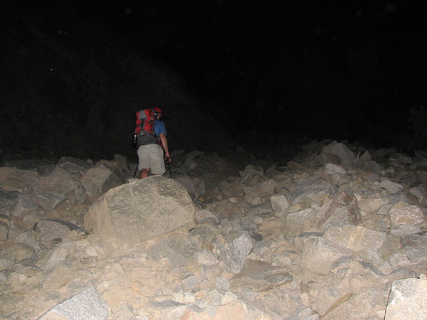 Early Start Up the Cascadian Couloir