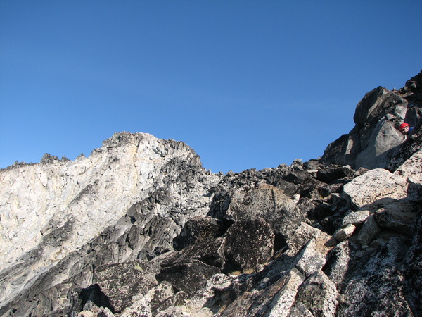 First View of True Summit