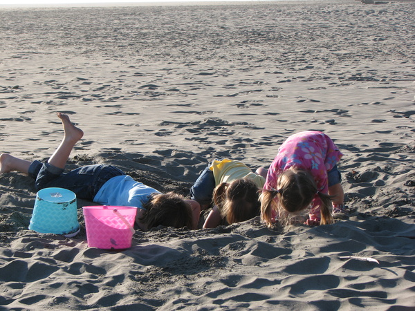 Digging in the Sand
