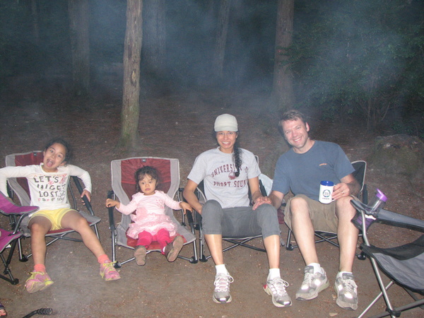 Sharing a Campfire With the Stevens