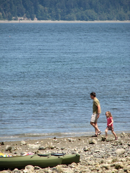 Strolling the Beach