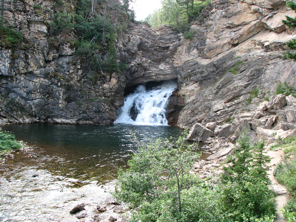 Running Eagle Falls