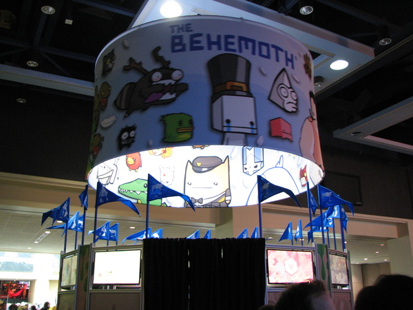 Behemoth's (Castle Crashers) Booth