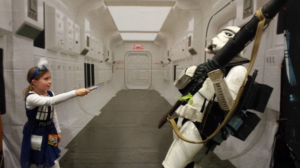Sonic Screwdriver vs Stormtrooper