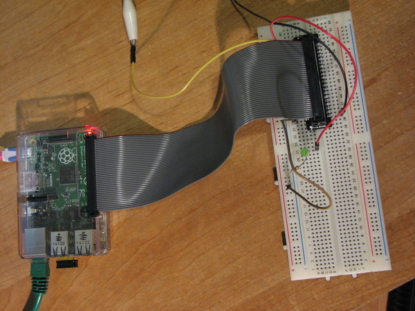 Raspberry Pi and Breadboard
