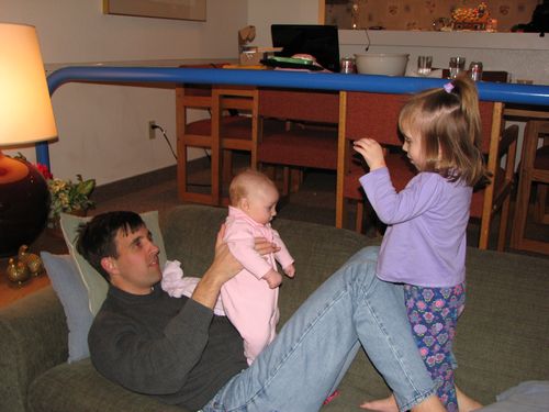 Playing with Daddy
