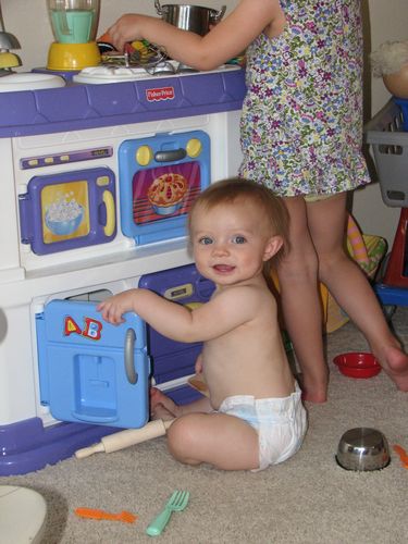 Playing Kitchen