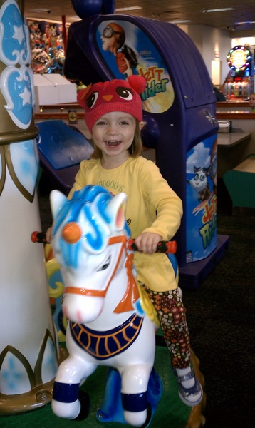Birthday at Chuck E Cheese's