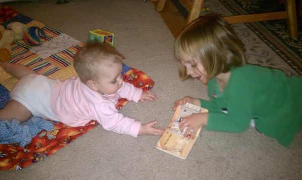 Reading to Vivian