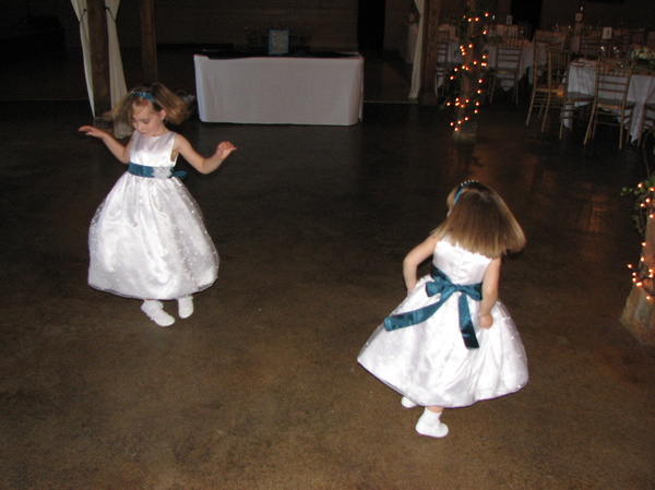 Dancing Flower Girls