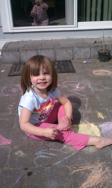Chalked Feet