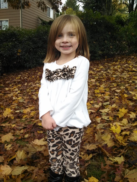 Playing in the Leaves