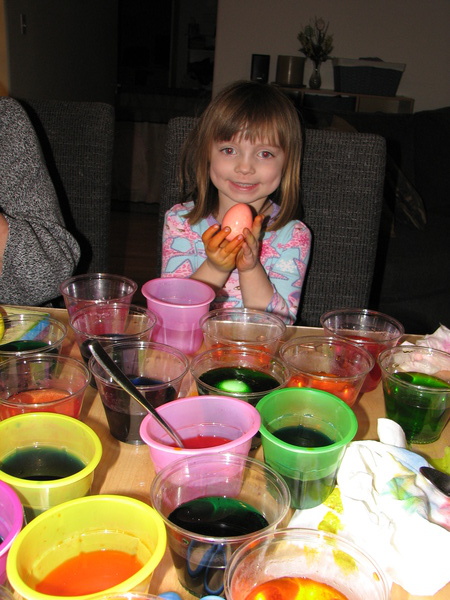Dying Easter Eggs