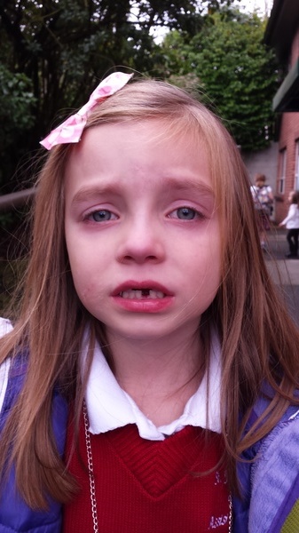 Missing Tooth (but sad school Elf on the Shelf left)