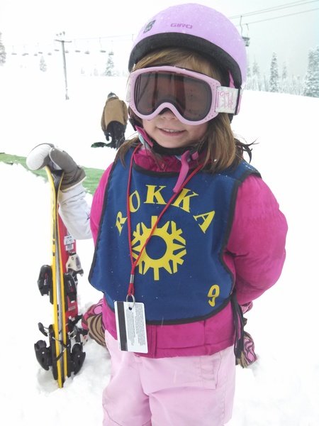 First Day of Ski School