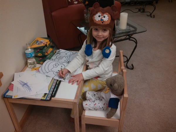 Coloring with Sam Bear
