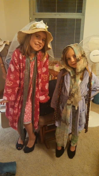 Dressing Up in Mommy's Clothes