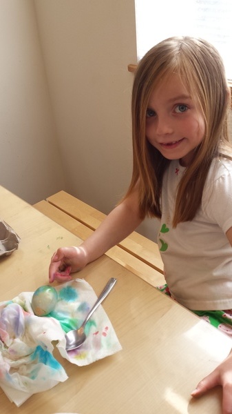 Dying Easter Eggs