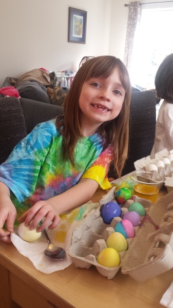 Dying Easter Eggs
