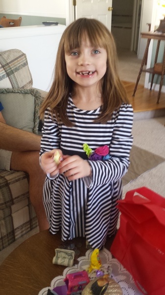 Spoils of the Easter  Egg Hunt