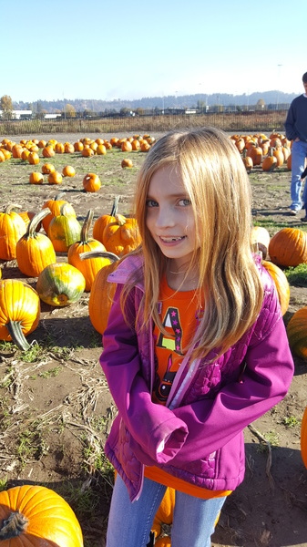 At the Pumpkin Patch