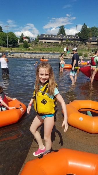 Floating the Deschutes River