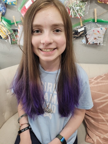 Purple Hair