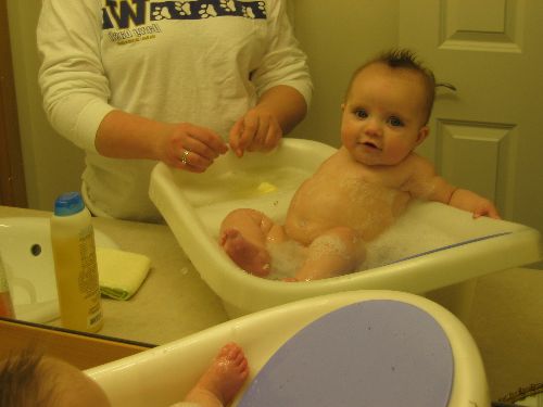Chilling in the Tub