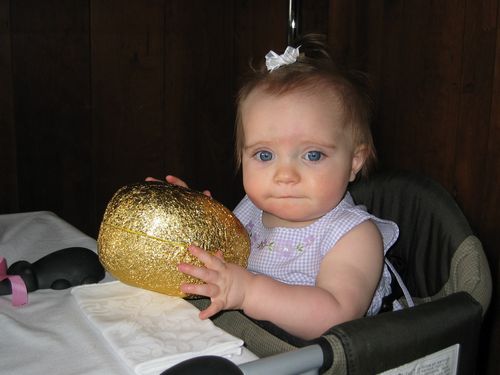 Golden Easter Egg