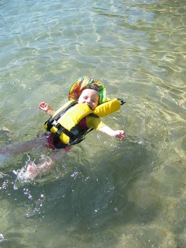 Swimming in Chelan