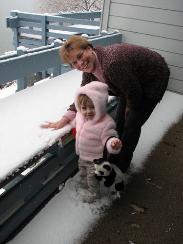 Snow in Chelan