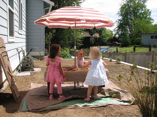 Playing with Sophie and Anna