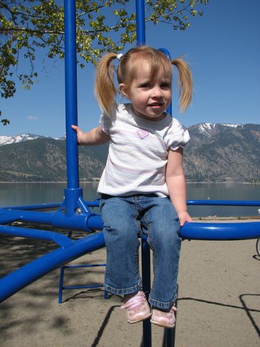 Playing in Chelan