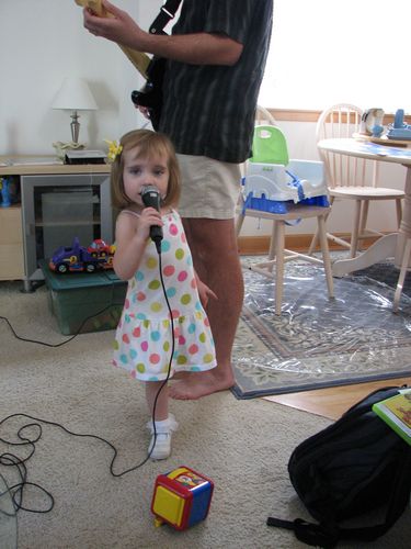 Playing Rock Band