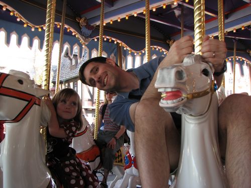 Riding with Daddy