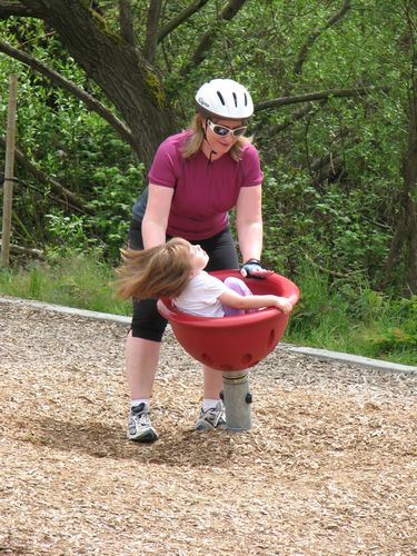 Fun at Tracy Owen Station Park