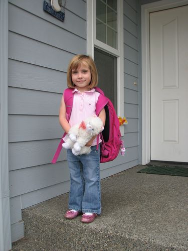 First Day of Pre-School